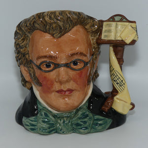 D7056 Royal Doulton large character jug Schubert | Great Composers