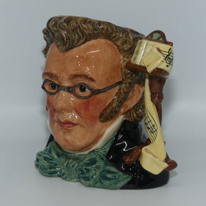 D7056 Royal Doulton large character jug Schubert | Great Composers