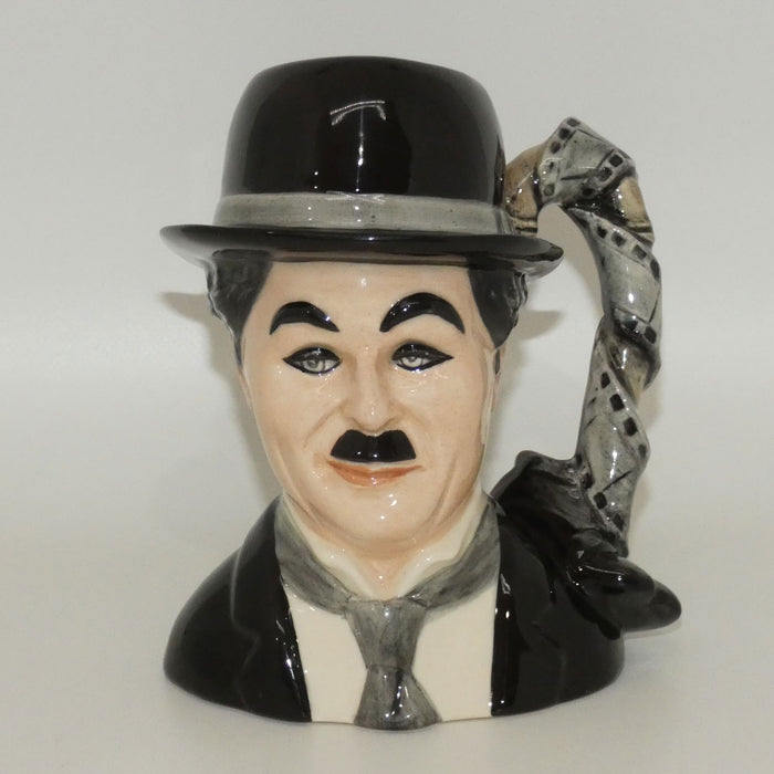 D7145 Royal Doulton small character jug Charlie Chaplin