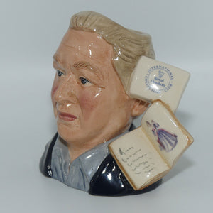 D7156 Royal Doulton small character jug The Figure Collector | + Cert
