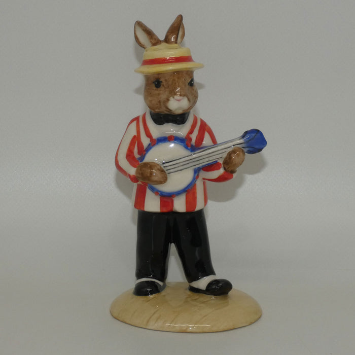 DB182 Royal Doulton Bunnykins Banjo Player (box | Cert)