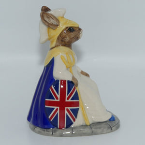 DB219 Royal Doulton Bunnykins figurine Britannia | Ltd Ed of 2500