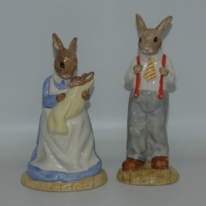 db226-227-royal-doulton-bunnykins-mother-and-baby-father-large-size