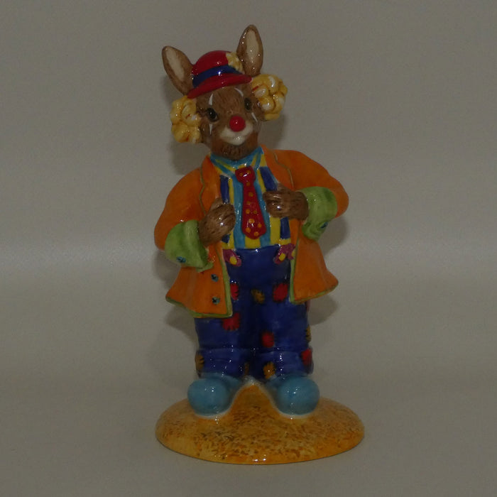 DB332 Royal Doulton Bunnykins Clarence the Clown | Box + certificate