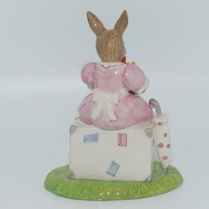 Royal Doulton Bunnykins Sitting on a Suitcase DB482 | Bunnykins Figure of the Year 2011