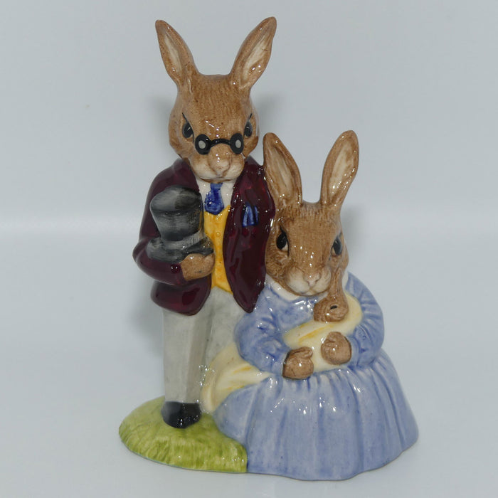DB068 Royal Doulton Bunnykins Father, Mother and Victoria | boxed