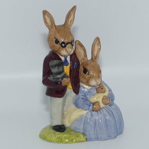 DB68 Royal Doulton Bunnykins Father, Mother and Victoria | boxed
