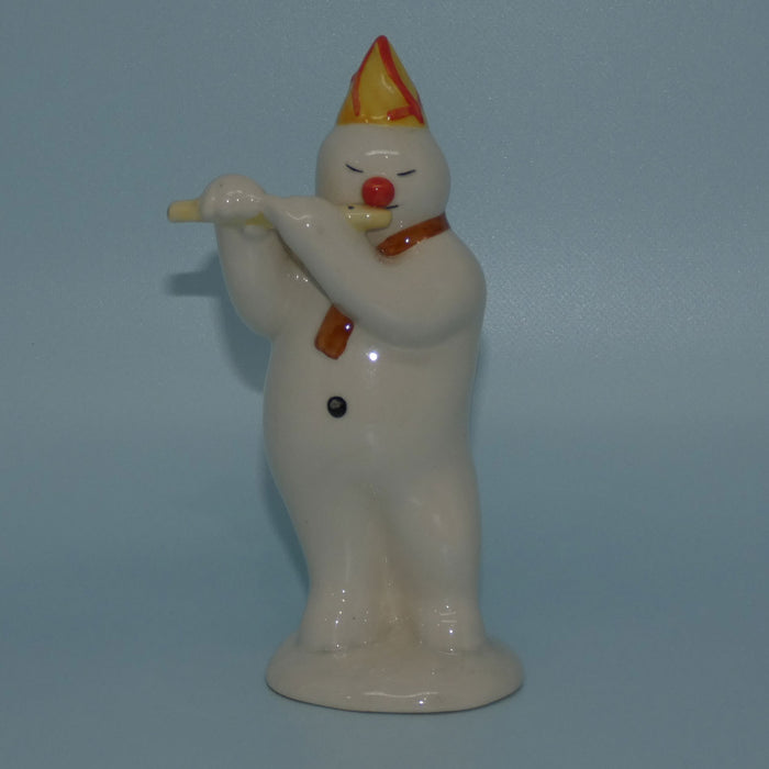 DS10 Royal Doulton Snowman figure Flautist Snowman