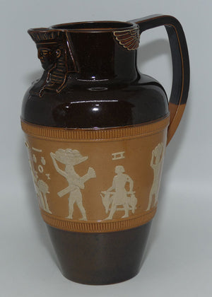 Royal Doulton Stoneware Egyptian design water pot