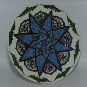 Royal Doulton Floral Patterns E plate | Inlaid Star | Fine Bone China body