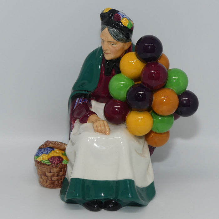 HN1315 Royal Doulton figure The Old Balloon Seller | early stamp #1