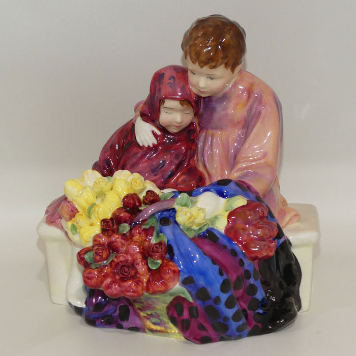 HN1342 Royal Doulton figure The Flower Seller's Children | 1990's