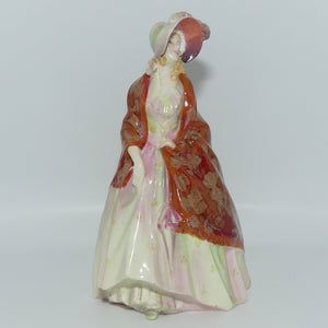HN1392 Royal Doulton figure Paisley Shawl | Floral | Potted by Doulton and Co