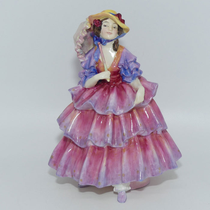 HN1579 Royal Doulton figure The Hinged Parasol | Potted by Doulton and Co