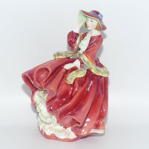 HN1834 Royal Doulton figure Top O' The Hill | Red | 1970s
