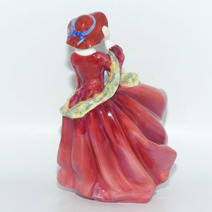 HN1834 Royal Doulton figure Top O' The Hill | Red | 1970s