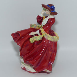 HN1834 Royal Doulton figure Top O' The Hill | Red | 1980s