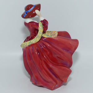 HN1834 Royal Doulton figure Top O' The Hill | Red | 1980s