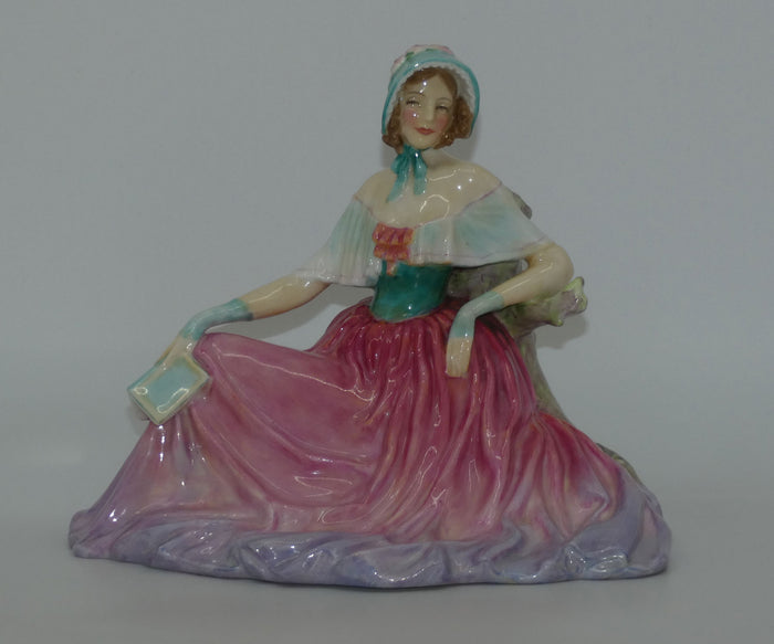 HN1855 Royal Doulton figure Memories (Green and Red)