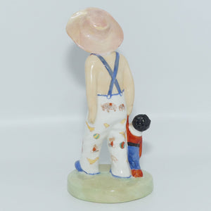 HN1979 Royal Doulton figurine Gollywog | Light Overalls | Leslie Harradine