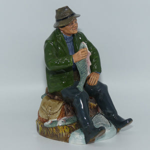 HN2258 Royal Doulton figure A Good Catch | early stamp | Character Figurines