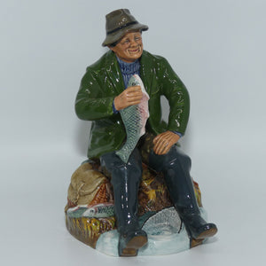 HN2258 Royal Doulton figure A Good Catch | early stamp | Character Figurines