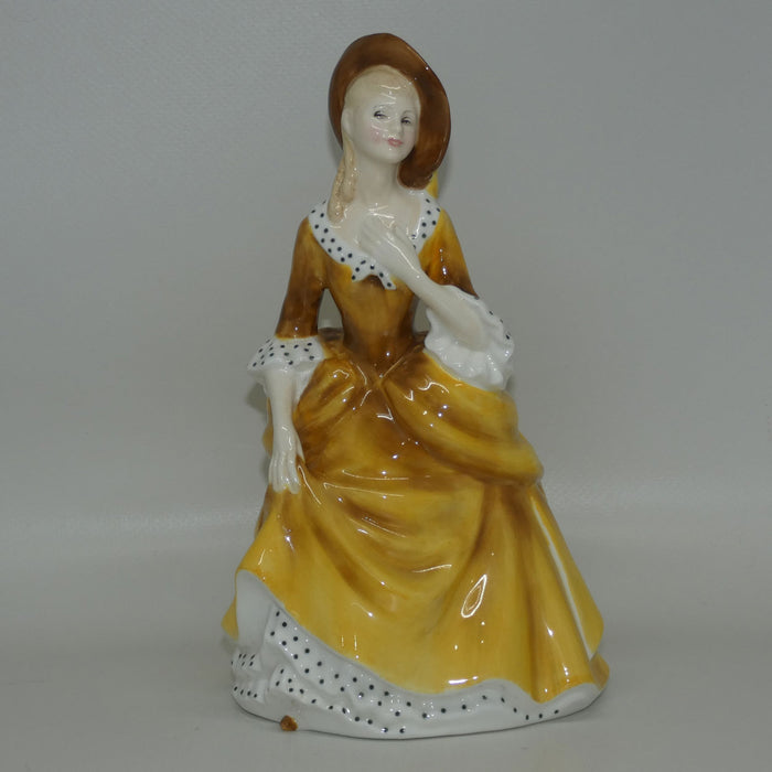 HN2275 Royal Doulton figure Sandra | Gold | early