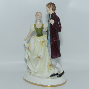 Royal Doulton figure group Young Love HN2735 |  Designer: DV Tootle | Issued: 1975 -1990