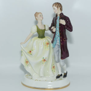 Royal Doulton figure group Young Love HN2735 |  Designer: DV Tootle | Issued: 1975 -1990