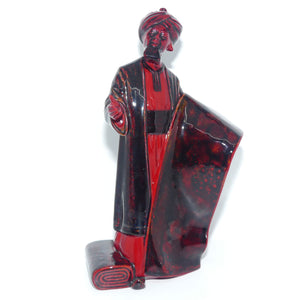 HN2776 Royal Doulton figure Carpet Seller Standing | Flambe Glaze