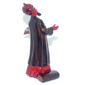 HN2776 Royal Doulton figure Carpet Seller Standing | Flambe Glaze