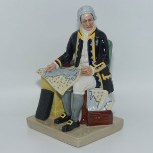 HN2889 Royal Doulton figure Captain Cook | Character Figurines