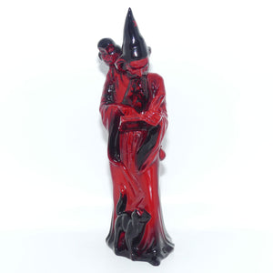 HN3121 Royal Doulton Flambe figure The Wizard 