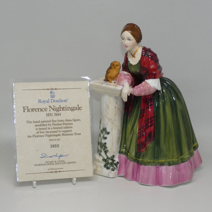 HN3144 Royal Doulton figure Florence Nightingale | LE3800/5000