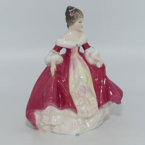 HN3174 Royal Doulton miniature figure Southern Belle | Red