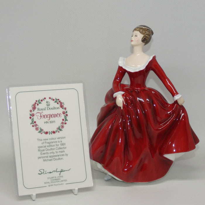 HN3311 Royal Doulton figure Fragrance | Red | signed + cert
