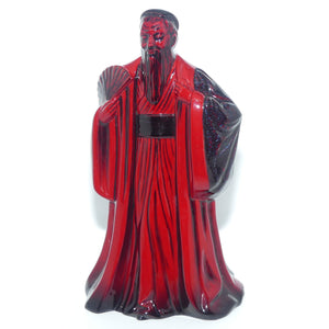 HN3314 Royal Doulton Flambe figure Confucius