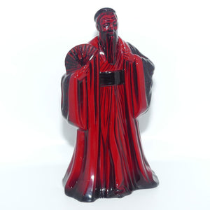 HN3314 Royal Doulton Flambe figure Confucius