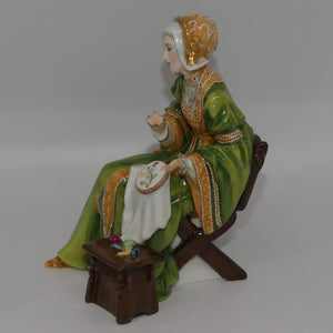 hn3356-royal-doulton-figure-anne-of-cleves-with-certificate