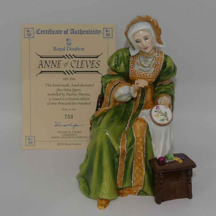HN3356 Royal Doulton figure Anne of Cleves | LE 753/9500