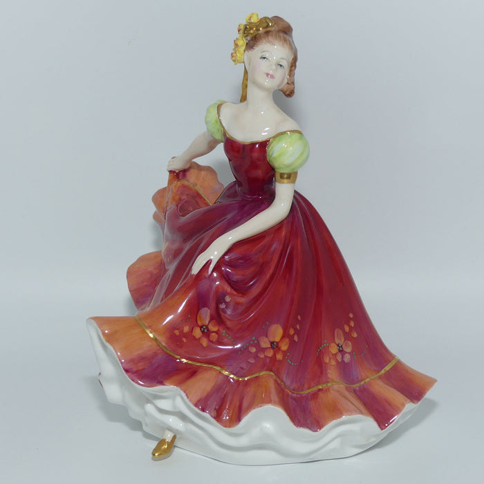 HN3417 Royal Doulton figure Ninette | Red | Special Colourway + Cert