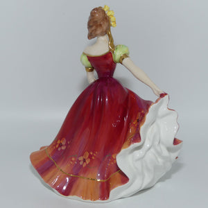 HN3417 Royal Doulton figure Ninette | Red | Roadshow Events Colourway