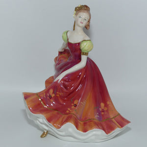 HN3417 Royal Doulton figure Ninette | Red | Roadshow Events colourway