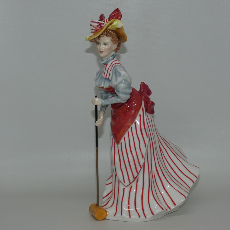 HN3470 Royal Doulton figurine Croquet British Sporting Heritage