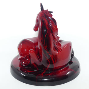 HN3536 Royal Doulton Flambe The Gift of Life Mare and Foal | Animals