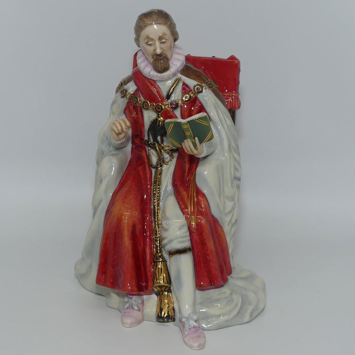 HN3822 Royal Doulton figure James I | The Stuarts | Ltd Ed
