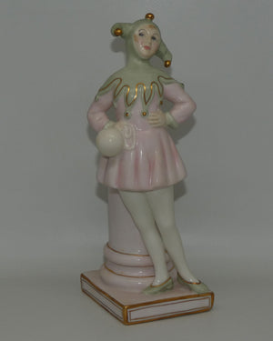 HN3924 Royal Doulton figure Lady Jester | Parian | Character Figurines