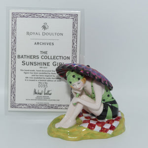 HN4245 Royal Doulton figurine Sunshine Girl | Bathers Collection