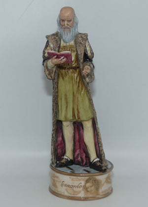 HN4939 Royal Doulton figure Leonardo Da Vinci | Box + Certificate