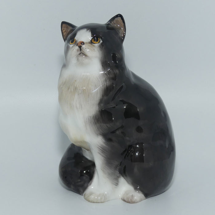 HN0999 Royal Doulton Persian Cat | Black & White | #1